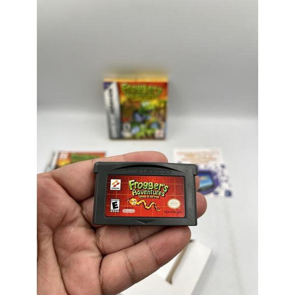 Frogger's Adventures: Temple Of The Frog (Nintendo Game Boy Advance) Complete - Picture 6 of 14